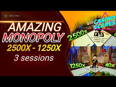 Monopoly big Win today, OMG !!! 1250X - 2500X BIGGEST NUMBERS !! Oh My God !!!