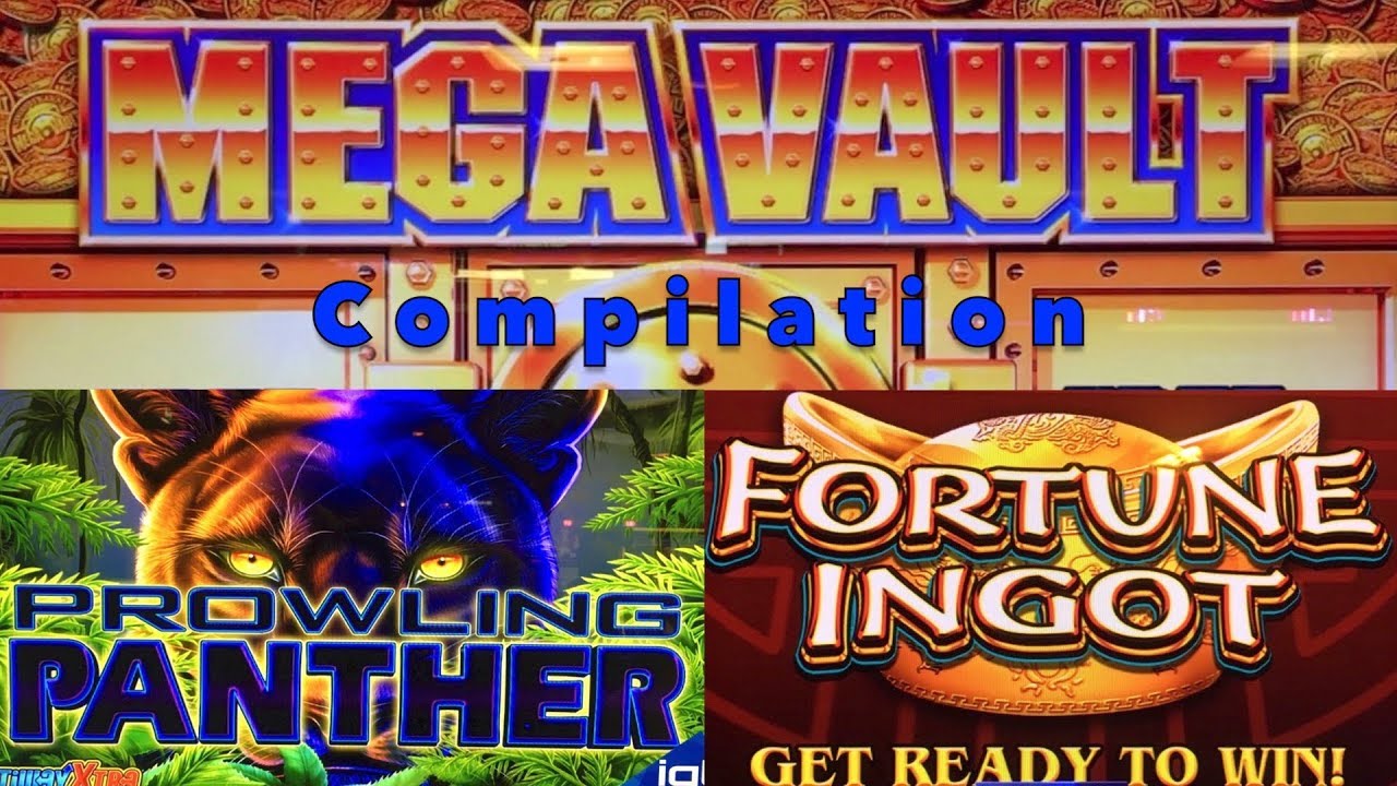 Holland Casino PROWLING PANTHER - FORTUNE INGOT - MEGA VAULT - IGT Slot Machine