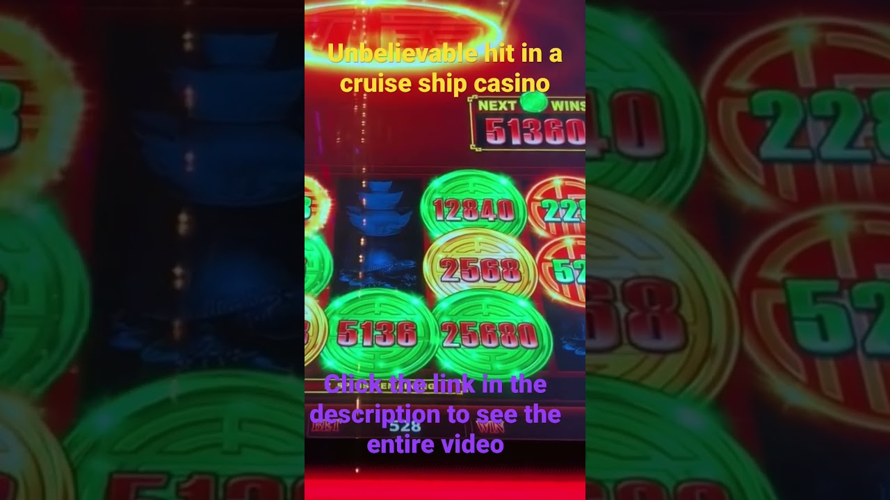 This HUGE Cruise Ship Casino Win Is Insane!
