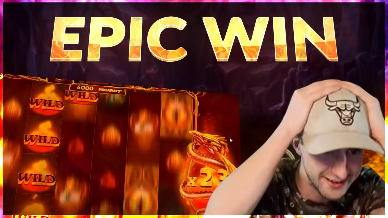 EPIC WIN! Dragons fire megaways BIG WIN - Casino Games from Casinodaddy live stream