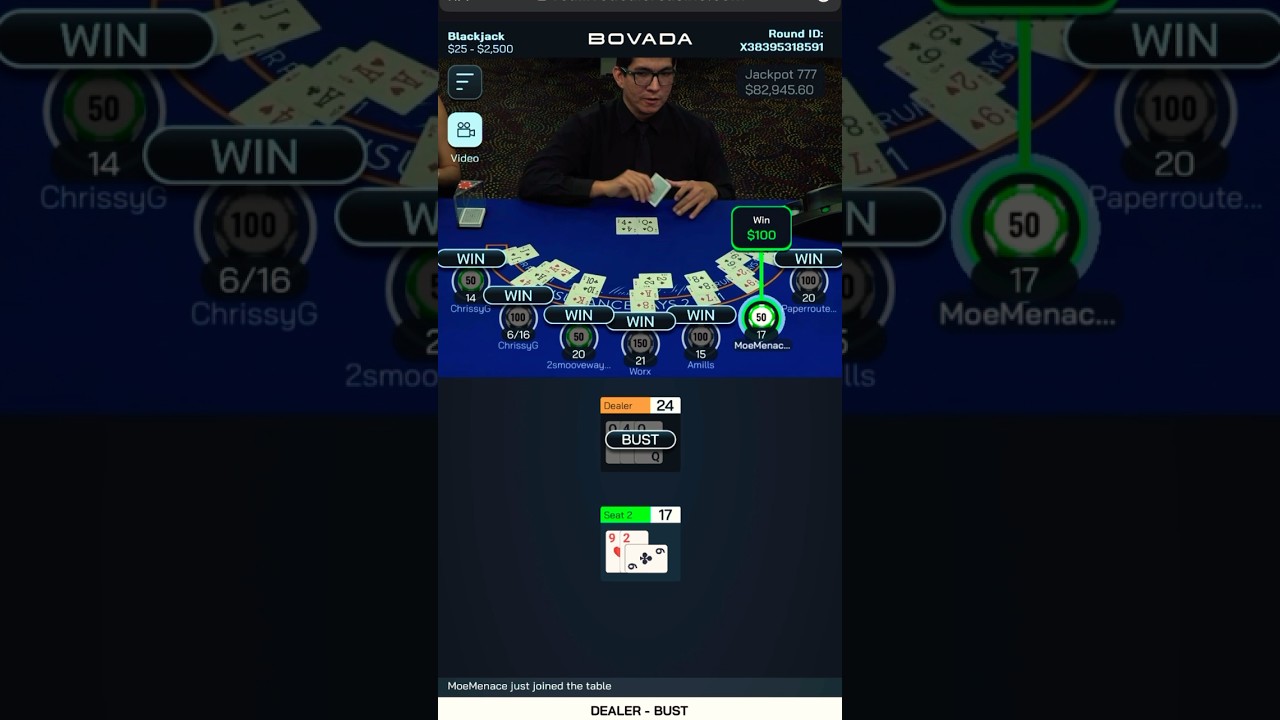 FIRE 21 HIT! ? #blackjack #bovada #gambling #casino #stake #poker #fun #win #fyp #fypシ #viral