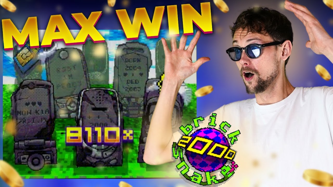 FIRST MAX WIN ON BRICK SNAKE 2000 - REGULAR SPINS WITH CASINODADDY ? ?
